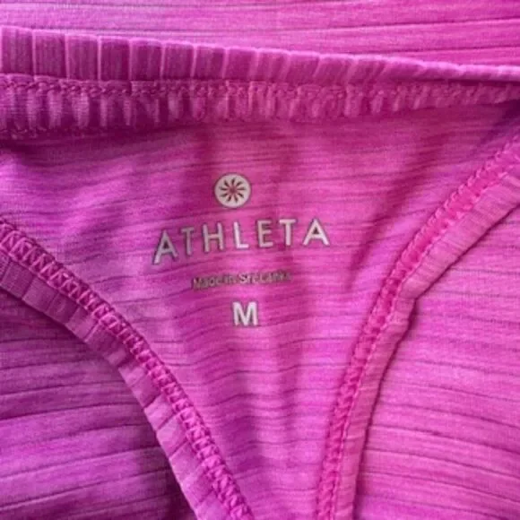 Athleta Heather Purple/Pink Sleeveless Casual‎ Dress in Size Medium - Picture 3 of 5